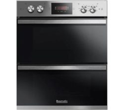 BAUMATIC BODM754X Electric Double Oven - Stainless Steel